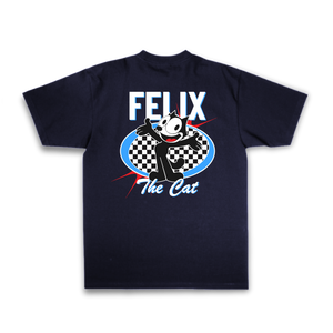 CHECKER NAVY